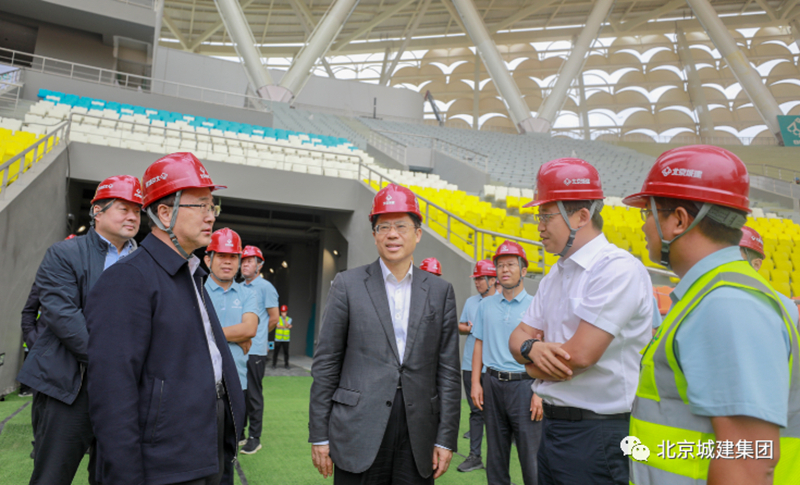 北京市国资委领导调研集团三亚项目